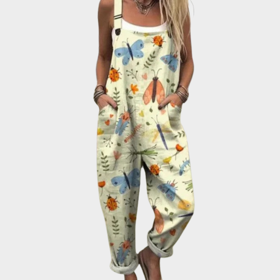 Yesenia | Komfortabel Trykt Jumpsuit