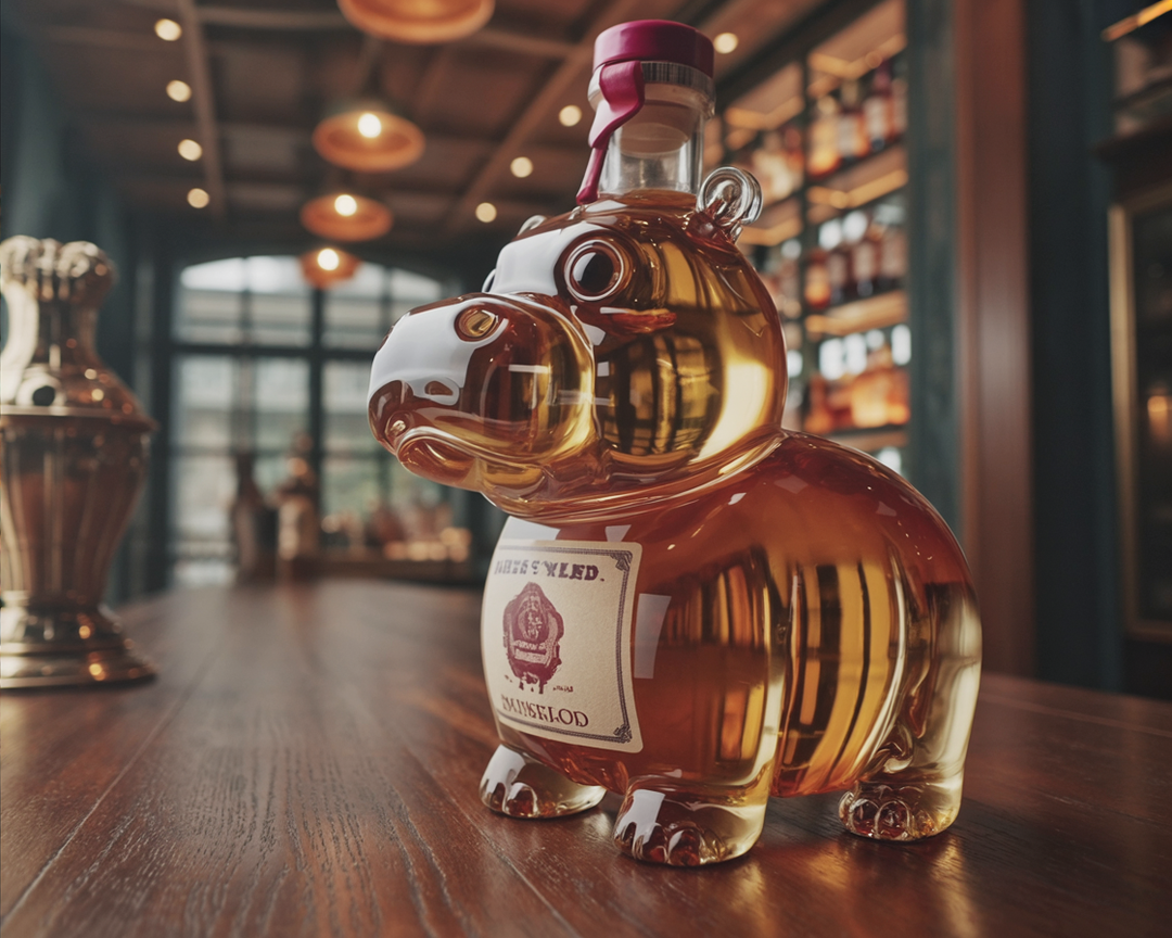Darren | Whisky Flaske Flodhest Design