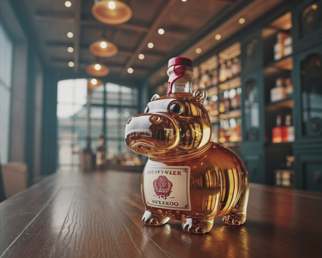 Darren | Whisky Flaske Flodhest Design
