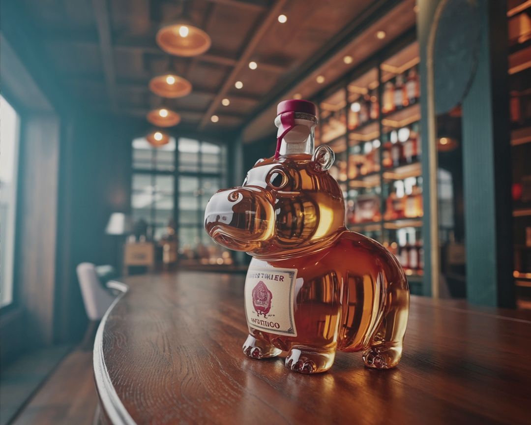 Darren | Whisky Flaske Flodhest Design