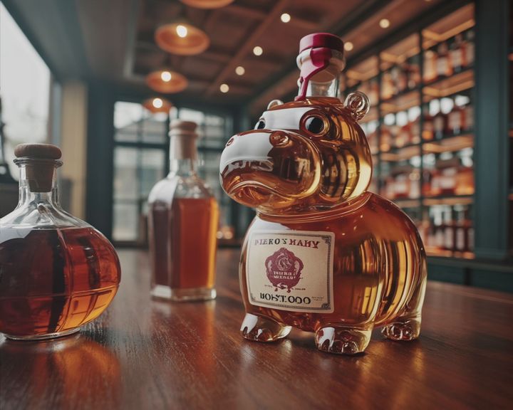 Darren | Whisky Flaske Flodhest Design