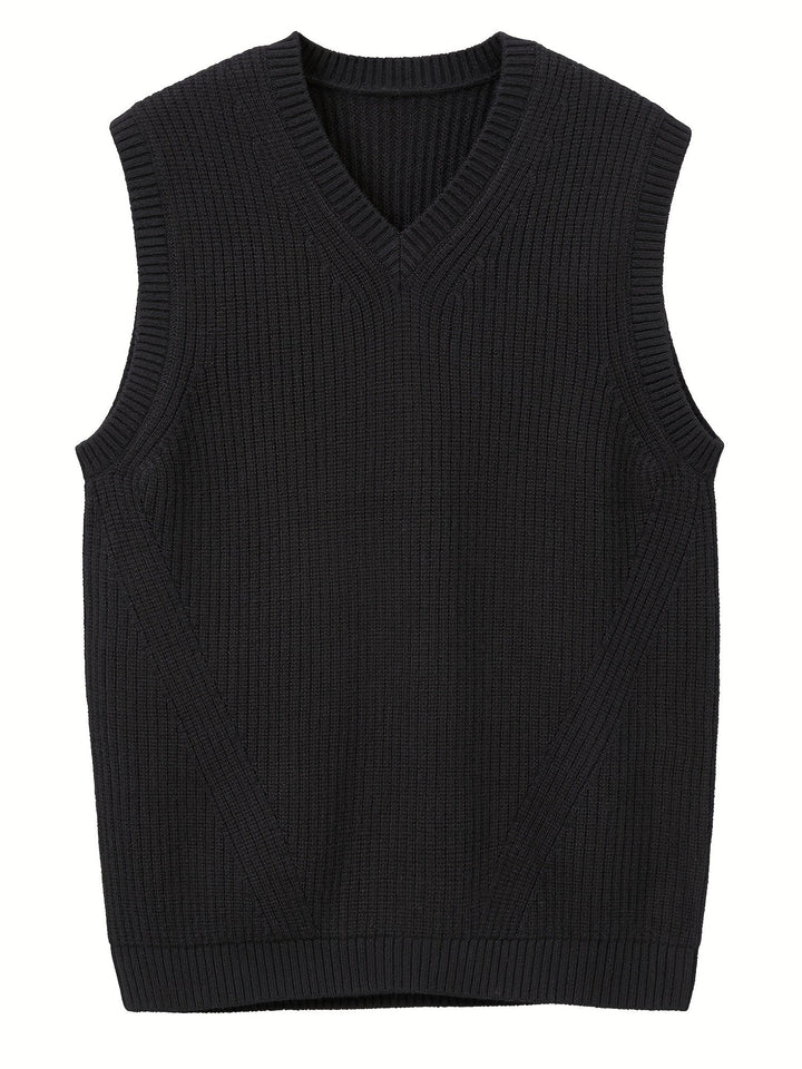 Ellis | Klassisk V-Hals Sweater Vest