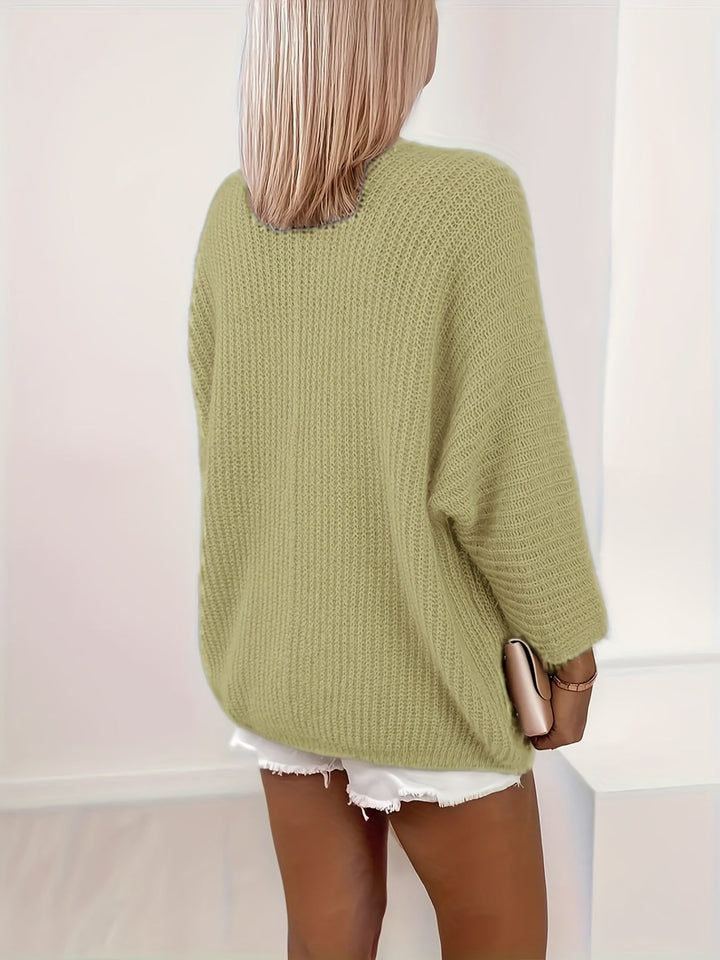 Bridget | Afslappet Åben-Front Cardigan