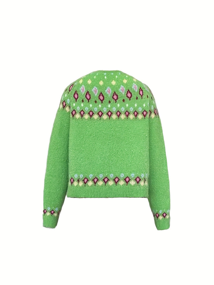Esme | Nordisk Mønstret Cardigan