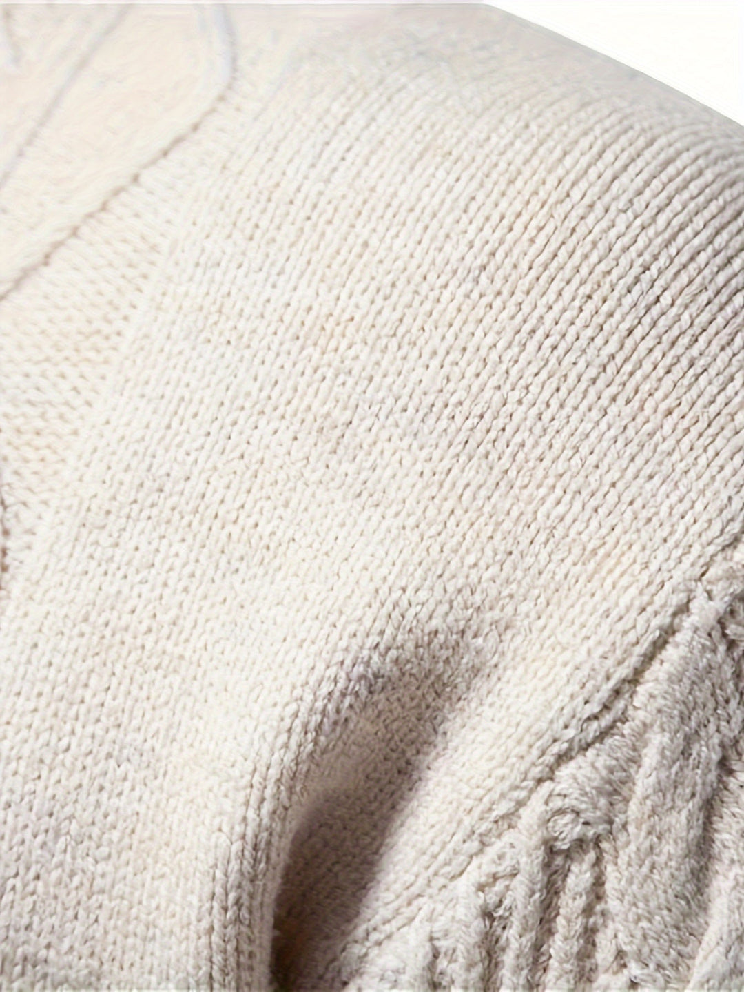 Simon | Tekstureret Farveblok Sweater