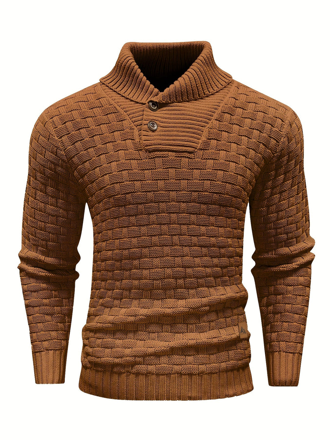 Alistair | Tekstureret Skulderkrave Sweater