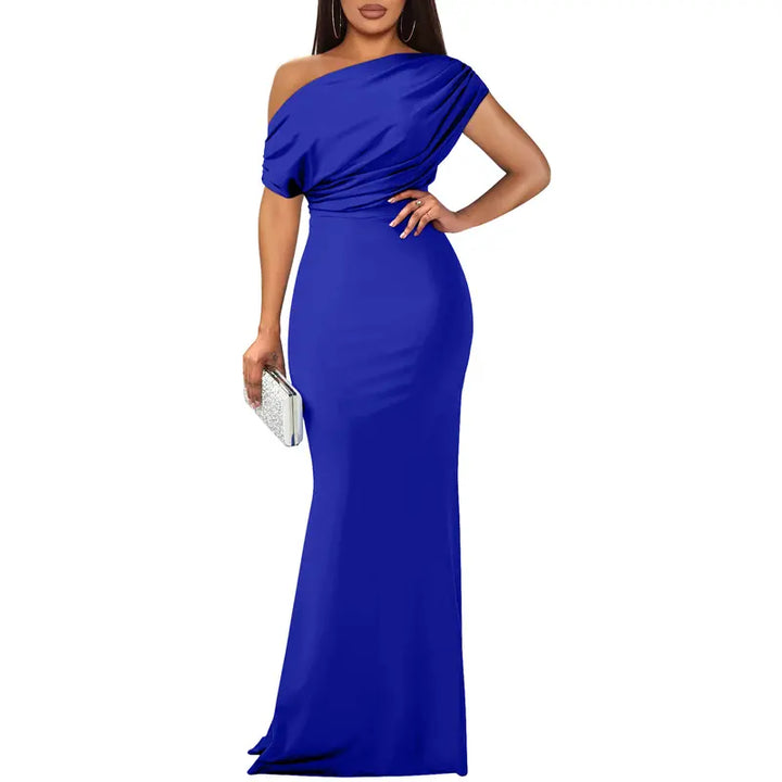Rose | Elegant Off-Shoulder Aftenkjole