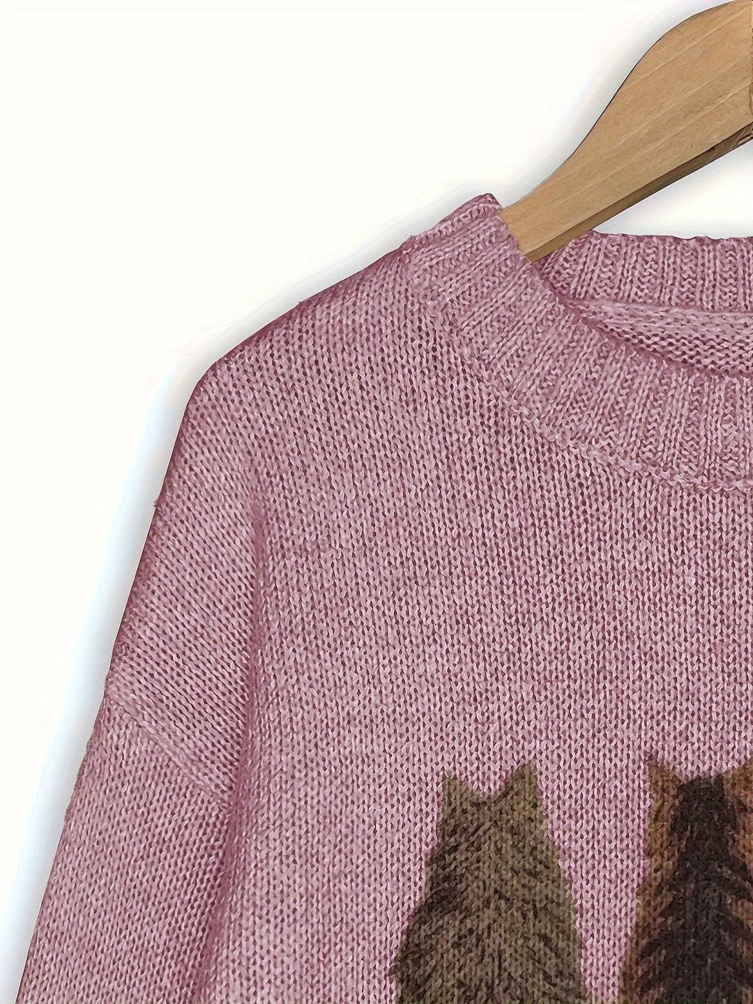 Tamara | Cozy Kat-Print Sweater