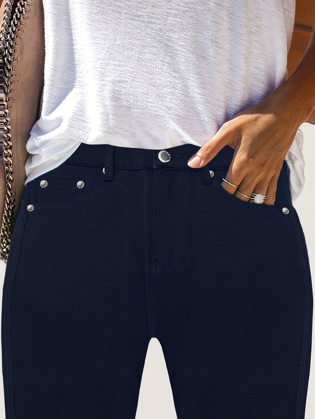 Joan | Højtaljede Skinny Jeans