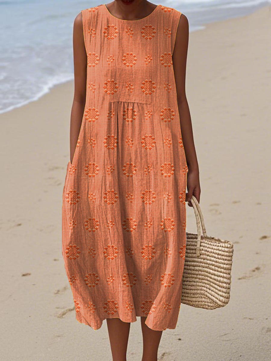 Hannah | Elegant Sommer Lomme Kjole