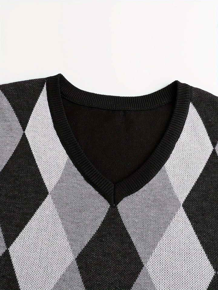 Chandler | Klassisk Argyle Sweater Vest