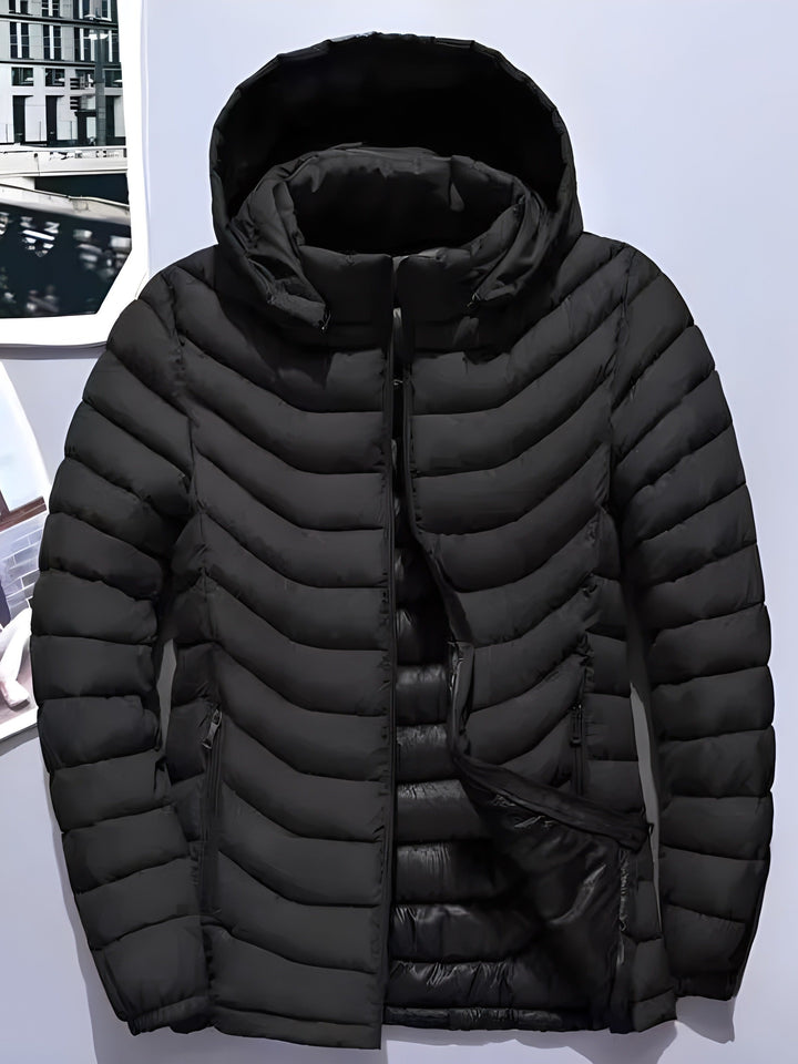 Owen | Hætte Quilted Puffer Jakke