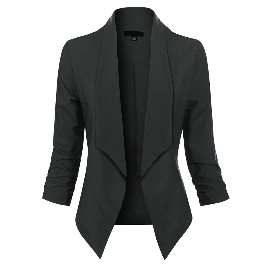 Penelope | Åben-Front Draperet Blazer