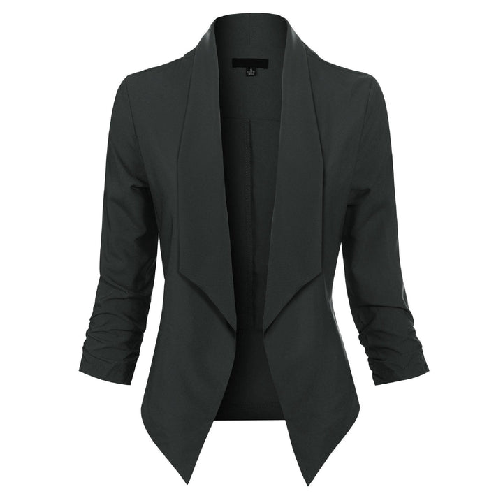 Penelope | Åben-Front Draperet Blazer