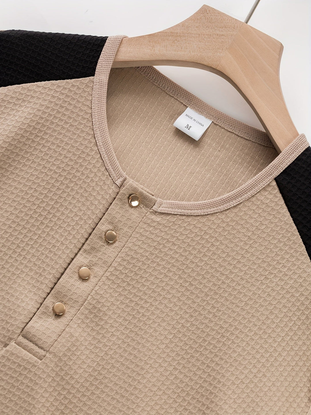 Curtis | Tekstureret Langærmet Henley