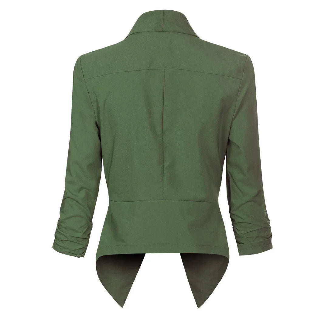 Penelope | Åben-Front Draperet Blazer