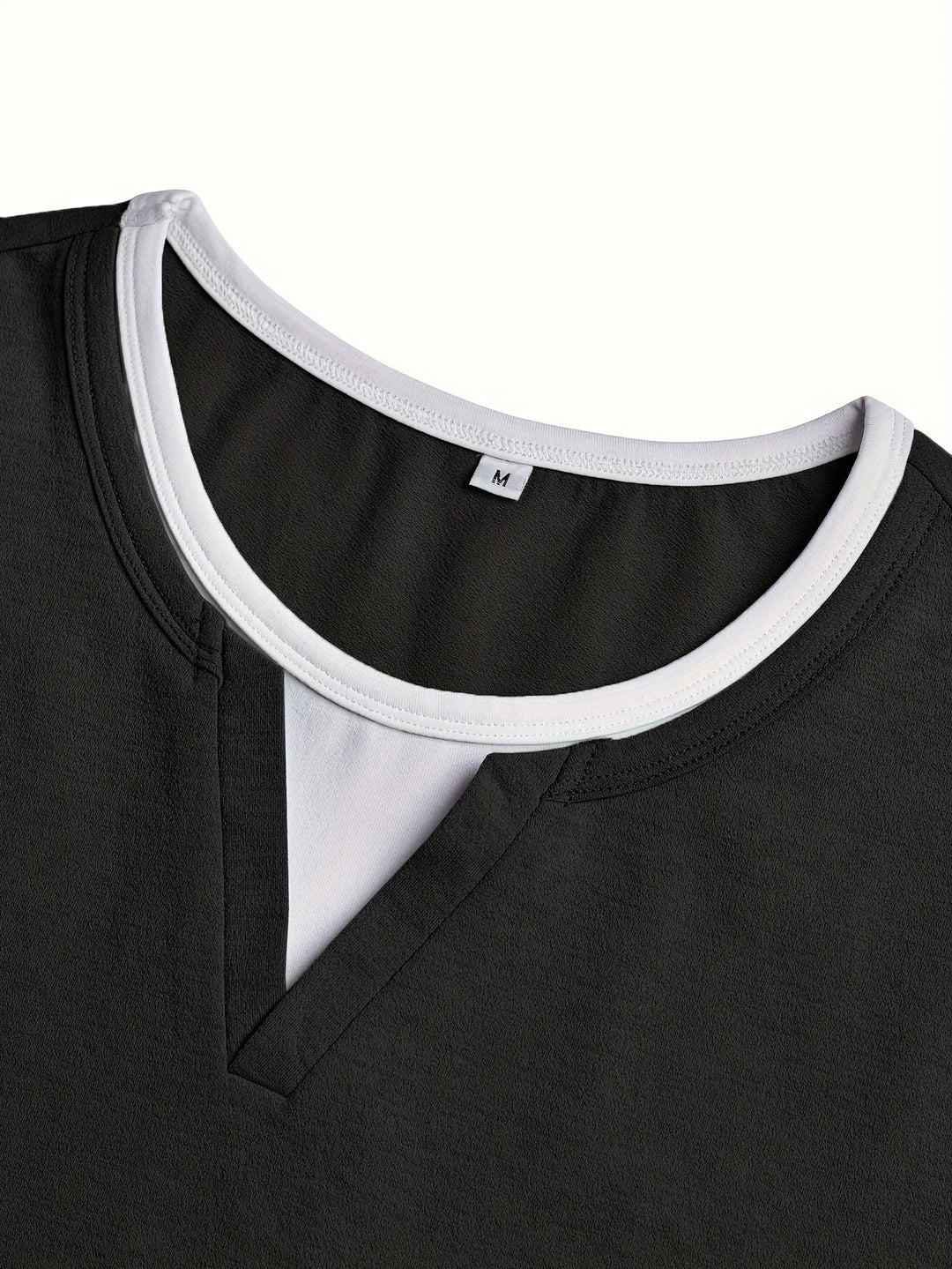 Nathan | Raffineret Notch-Neck Henley Skjorte
