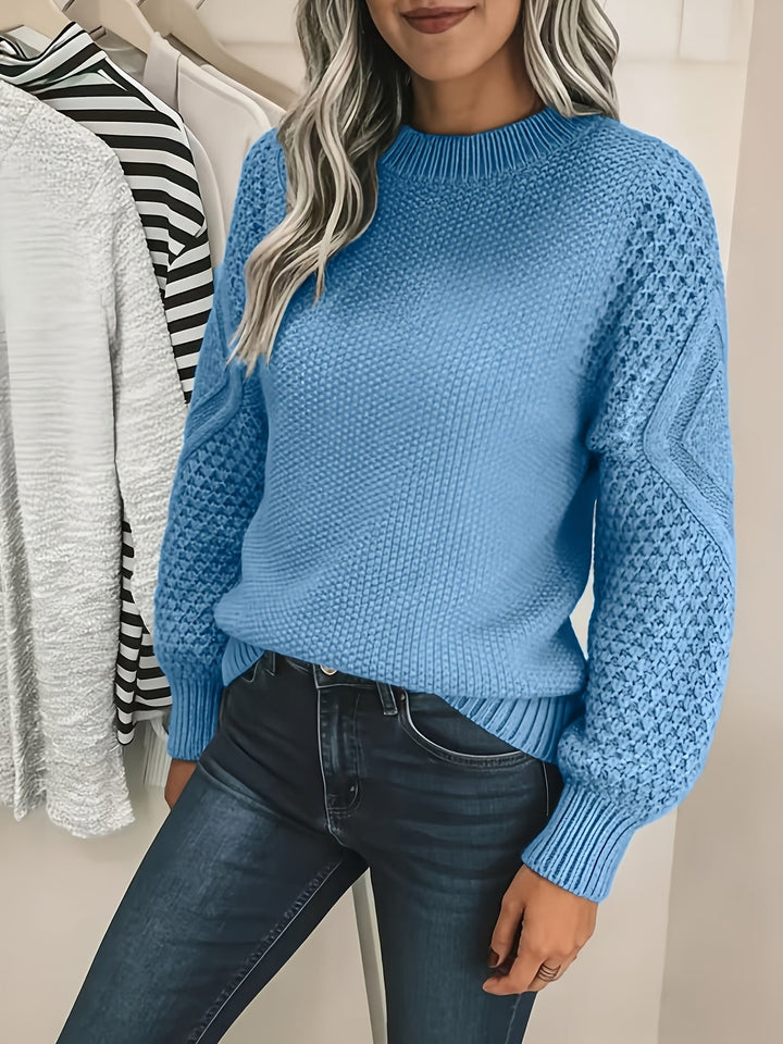 Bonnie | Hyggelig Lantern-Ærme Sweater