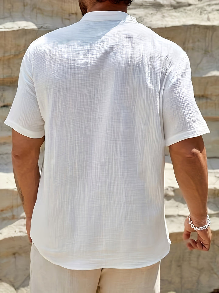 Preston | Afslappet Henley Skjorte