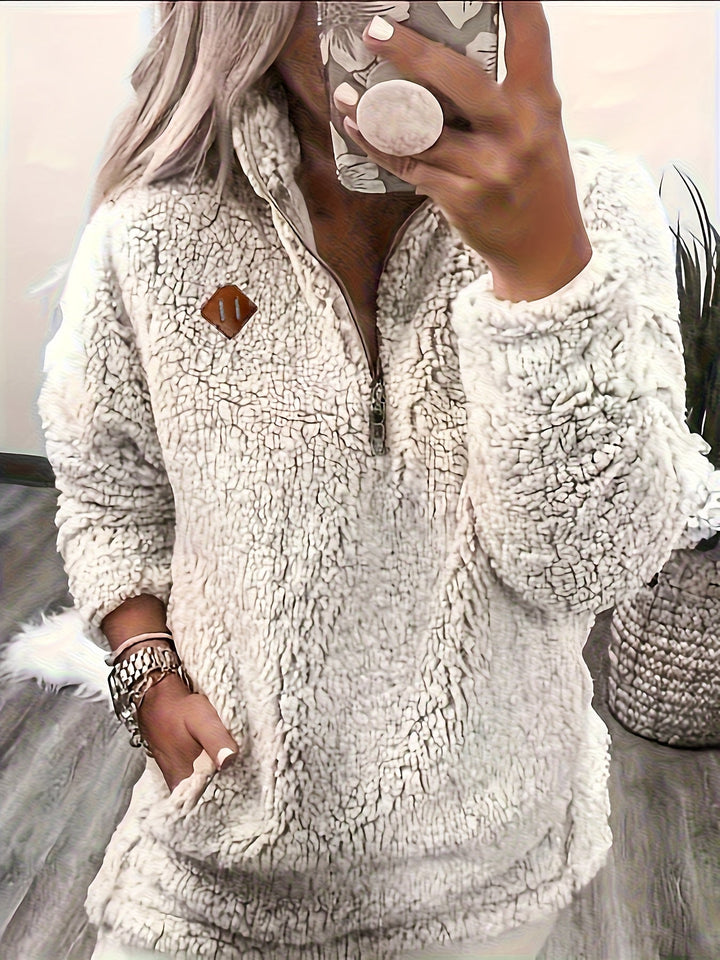 Renee | Cozy Half-Zip Pullover
