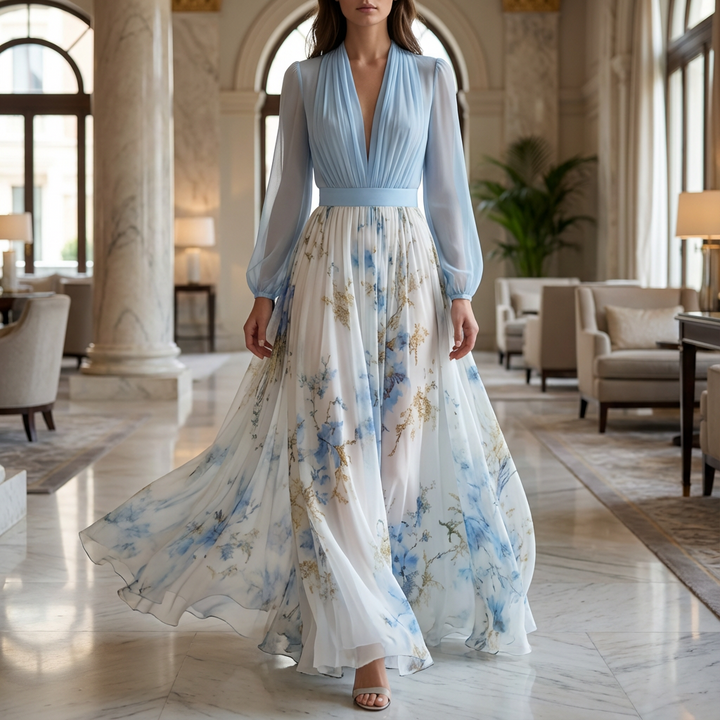 Ryza | Fantastisk Floral Maxi Kjole