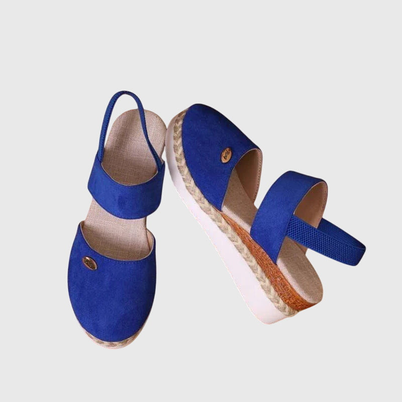Ruth | Polstrede Vedge Sandaler