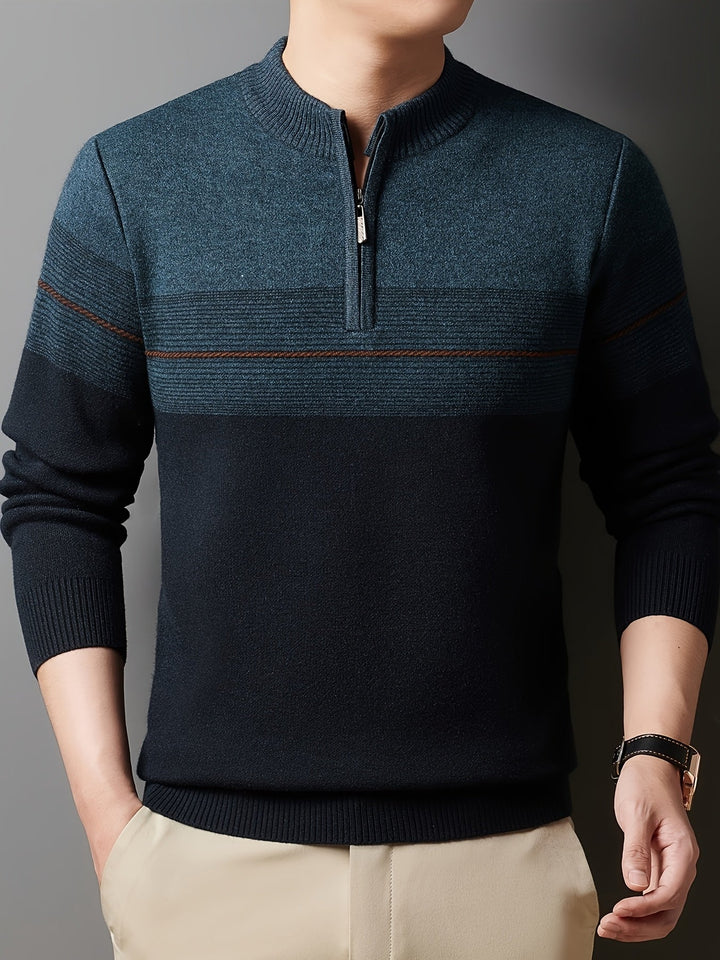 Oscar | Zip-Neck Sweater