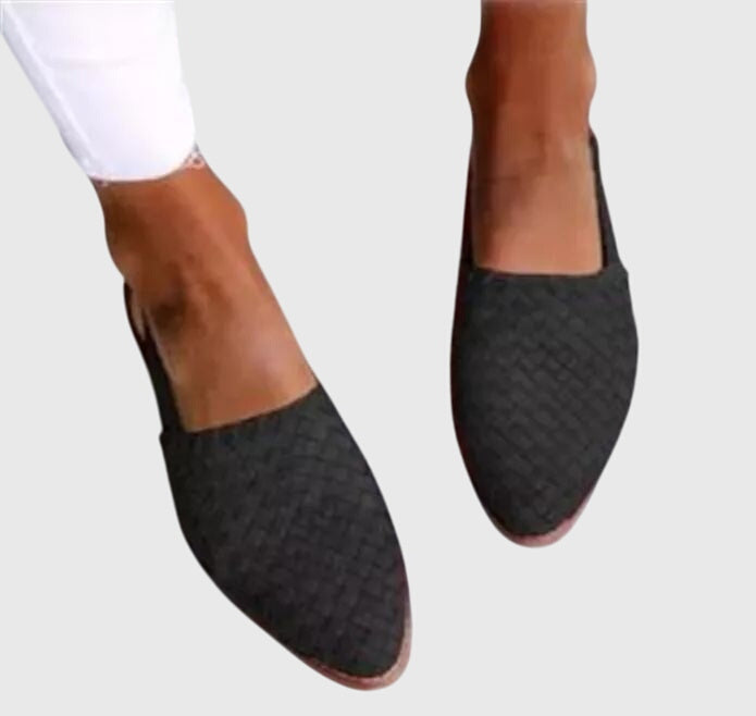 Maeve | Vevet Spidsede Flats