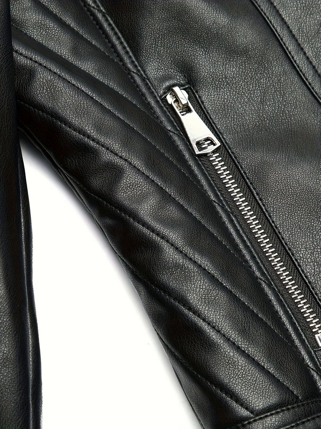 Mabel | Sculpted Zip-Front Moto Jakke