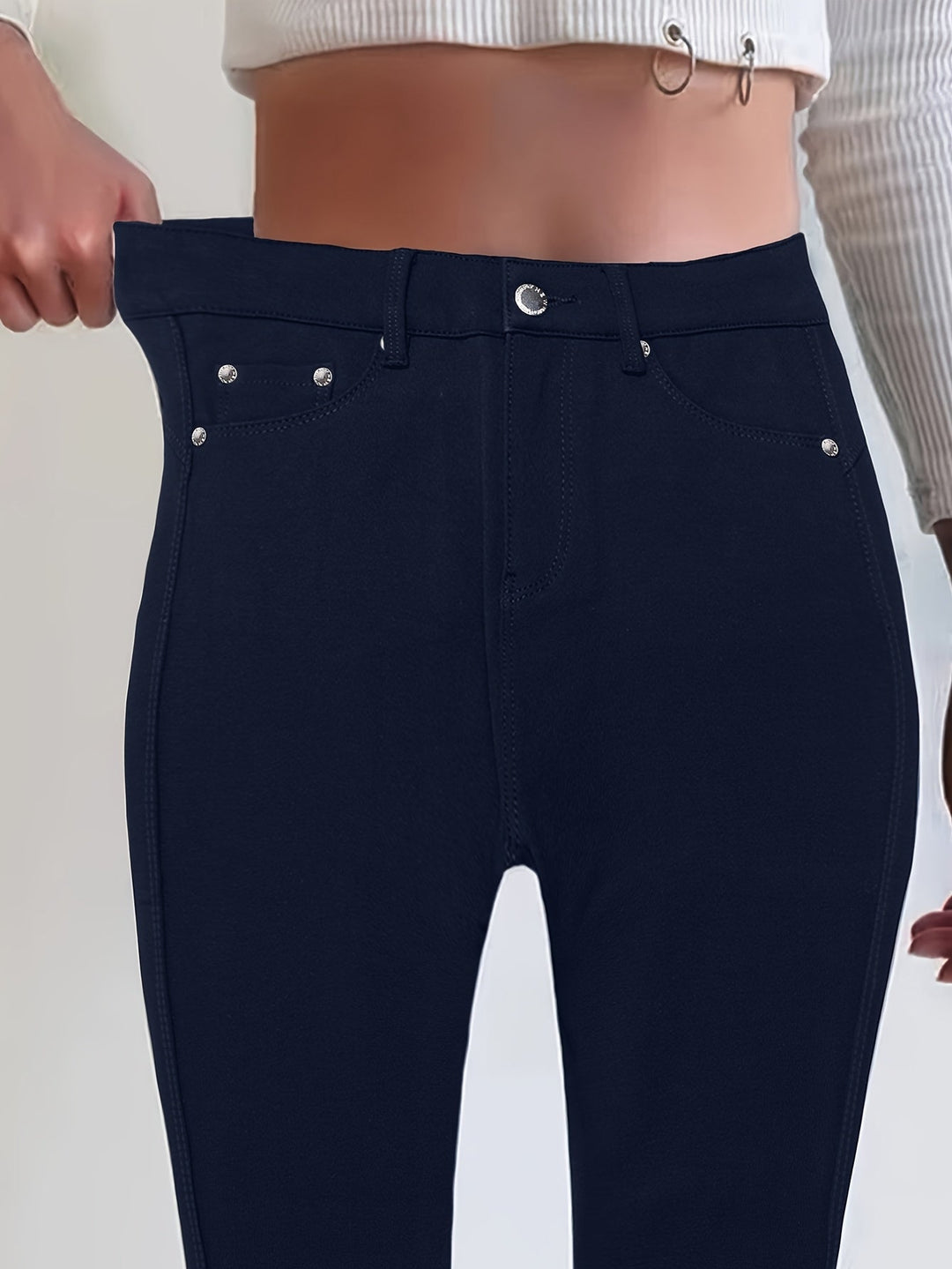 Joan | Højtaljede Skinny Jeans