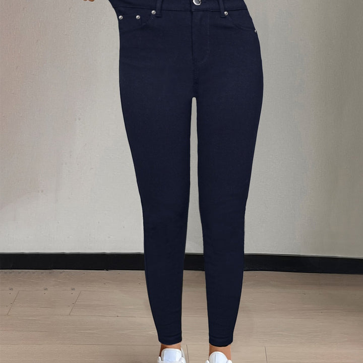 Sylvie | Højtaljede Skinny Jeans