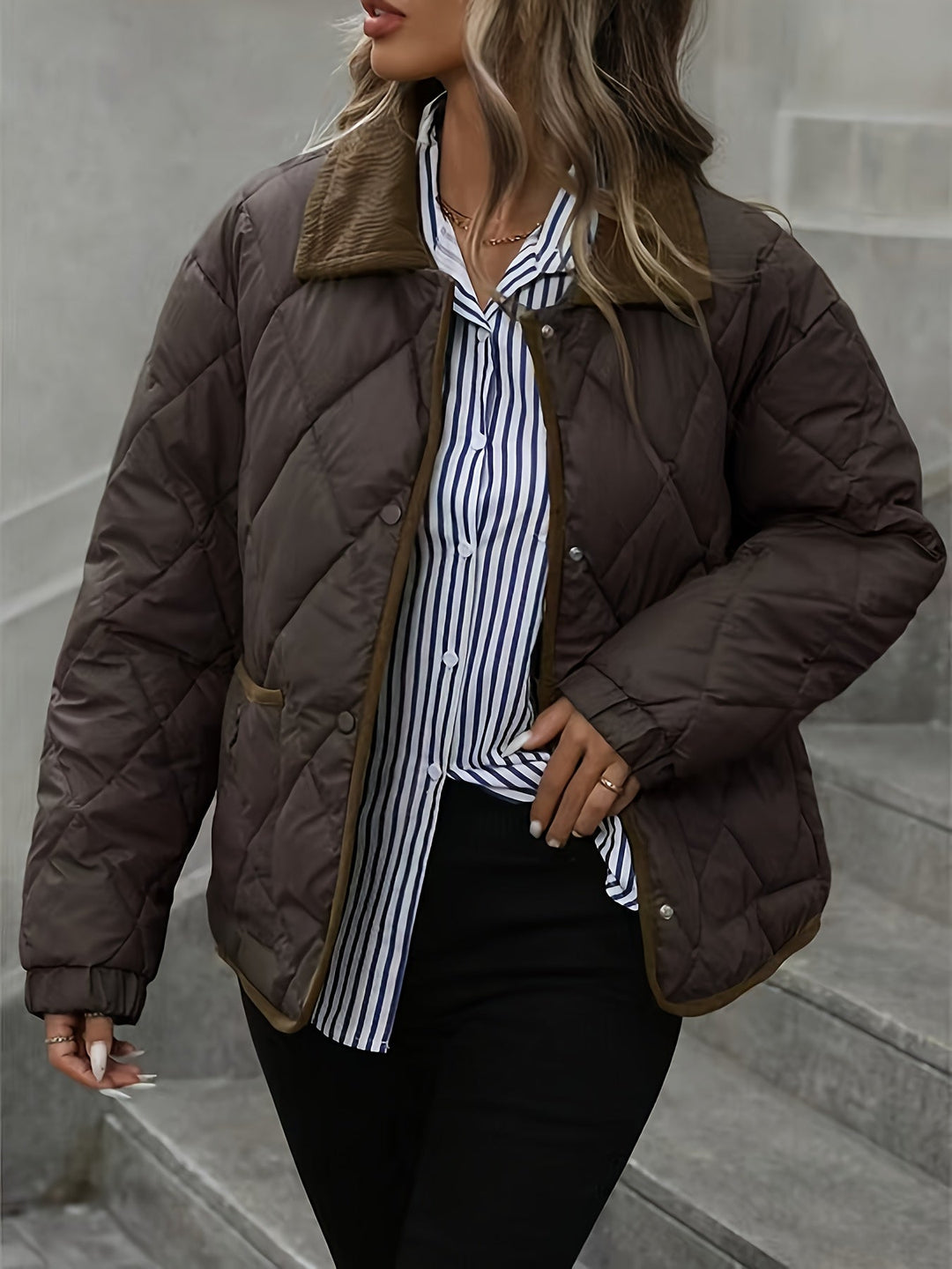Imogen | Diamantquiltet Polstret Jakke