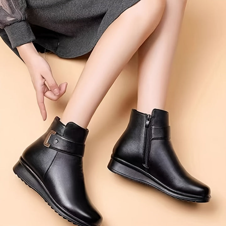 Bernadette | Hyggelige Spænde Ankelstøvler