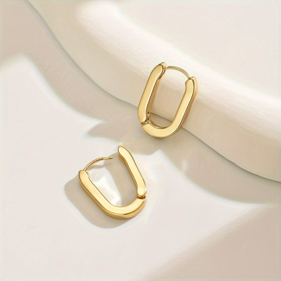 Wanda | Elegant Geometrisk Øreringe