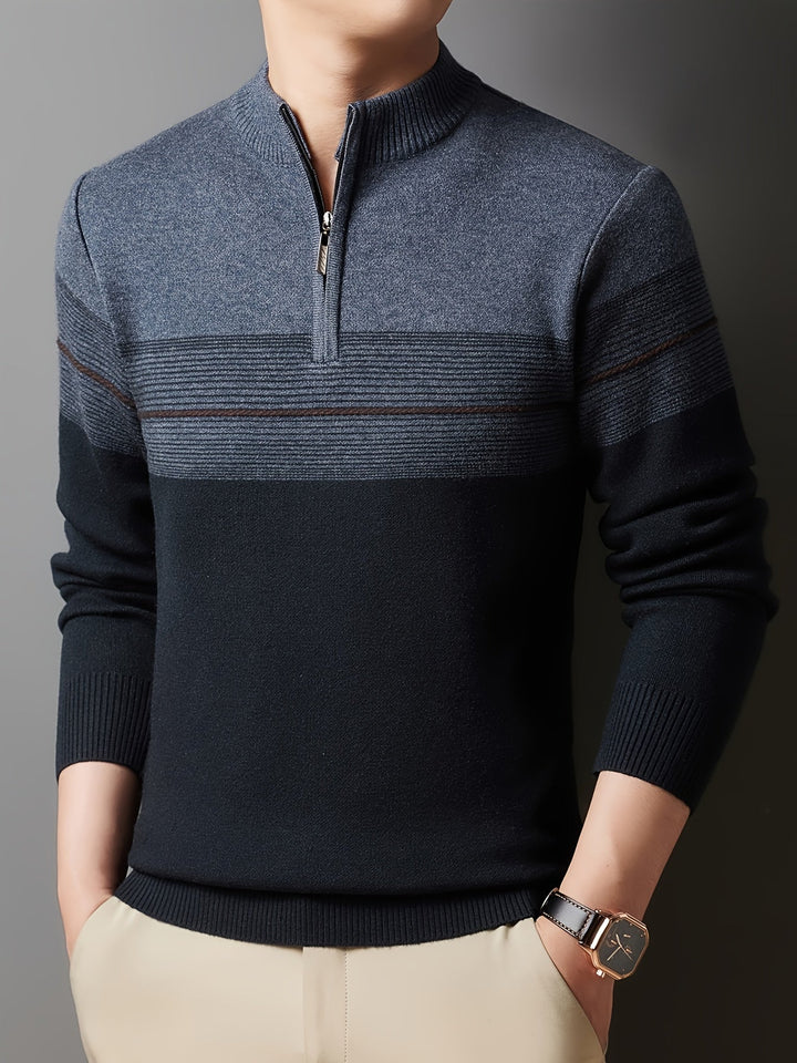 Oscar | Zip-Neck Sweater
