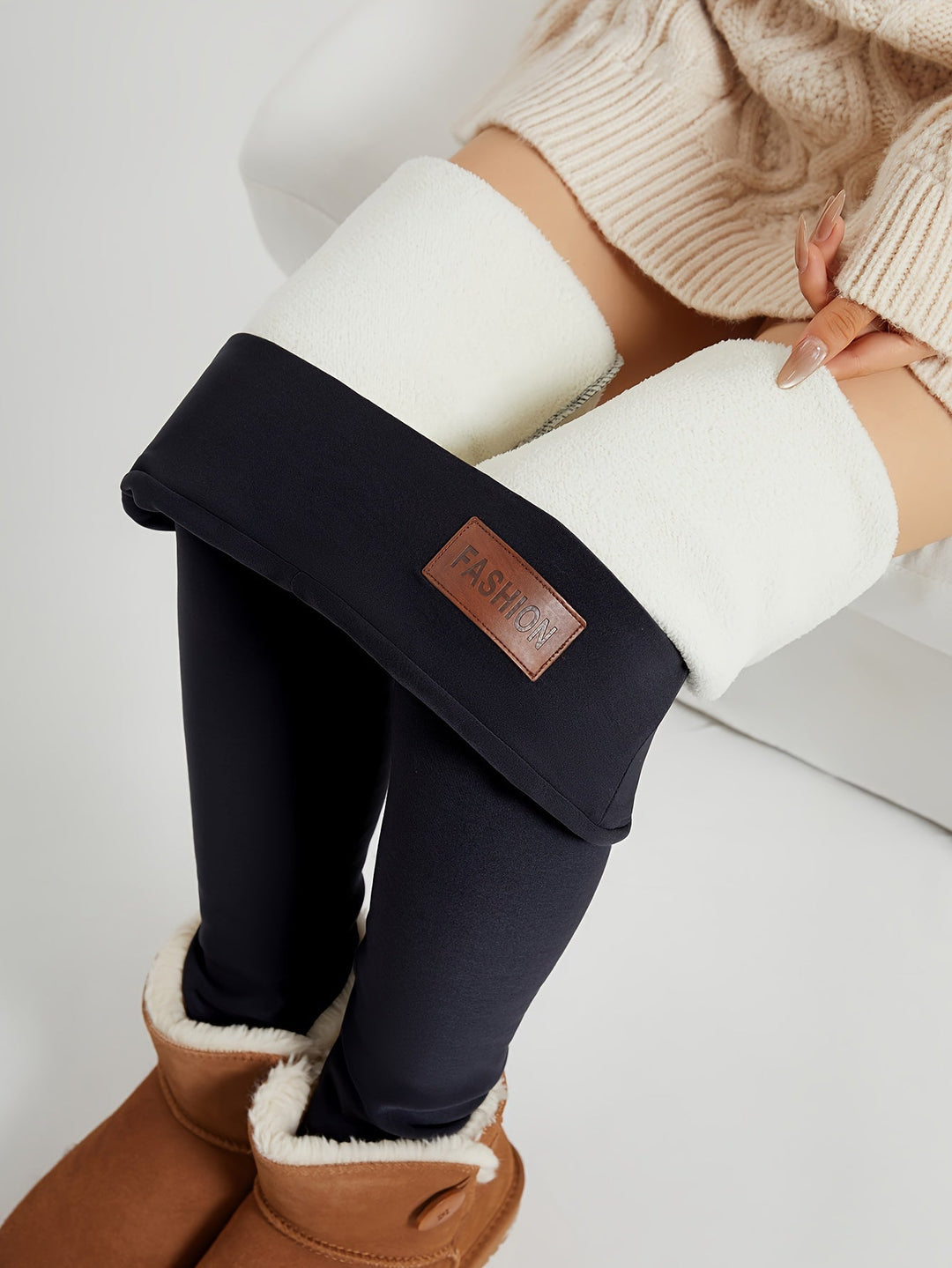 Lorna | Højtaljede Cozy Vinter Leggings