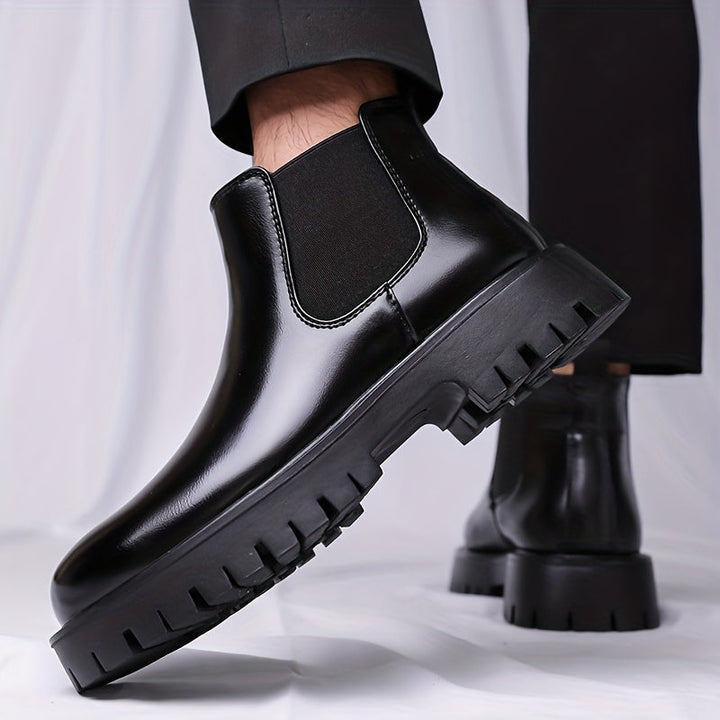 Foster | Rugged-Sole Chelsea Støvler