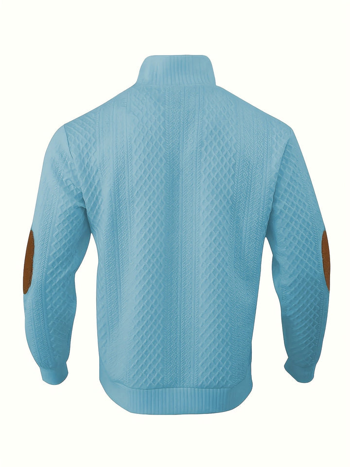 Ronan | Ståkrave Knap Henley Sweater