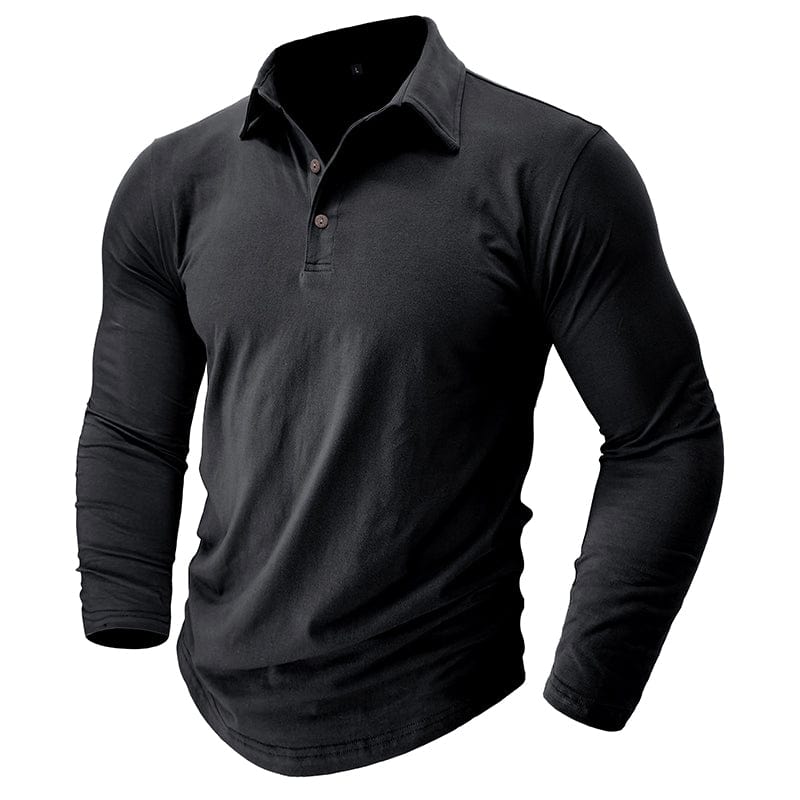 Travis Owen | Stilfuld Premium Langærmet Polo