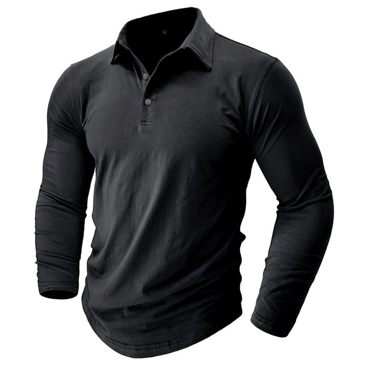 Travis Owen | Stilfuld Premium Langærmet Polo
