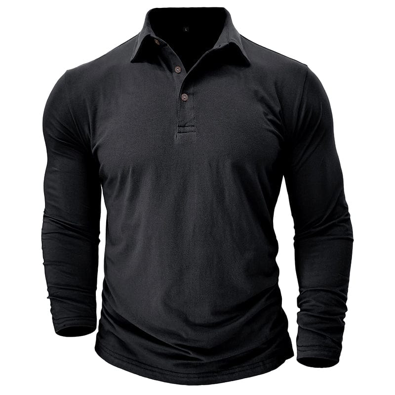 Travis Owen | Stilfuld Premium Langærmet Polo