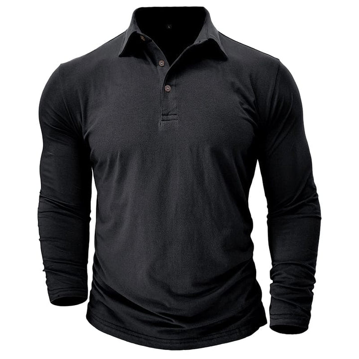 Travis Owen | Stilfuld Premium Langærmet Polo