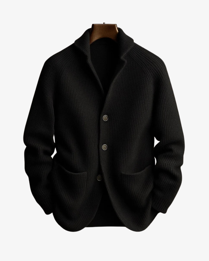 Elliot | Skræddersyet Knappet Strik Cardigan