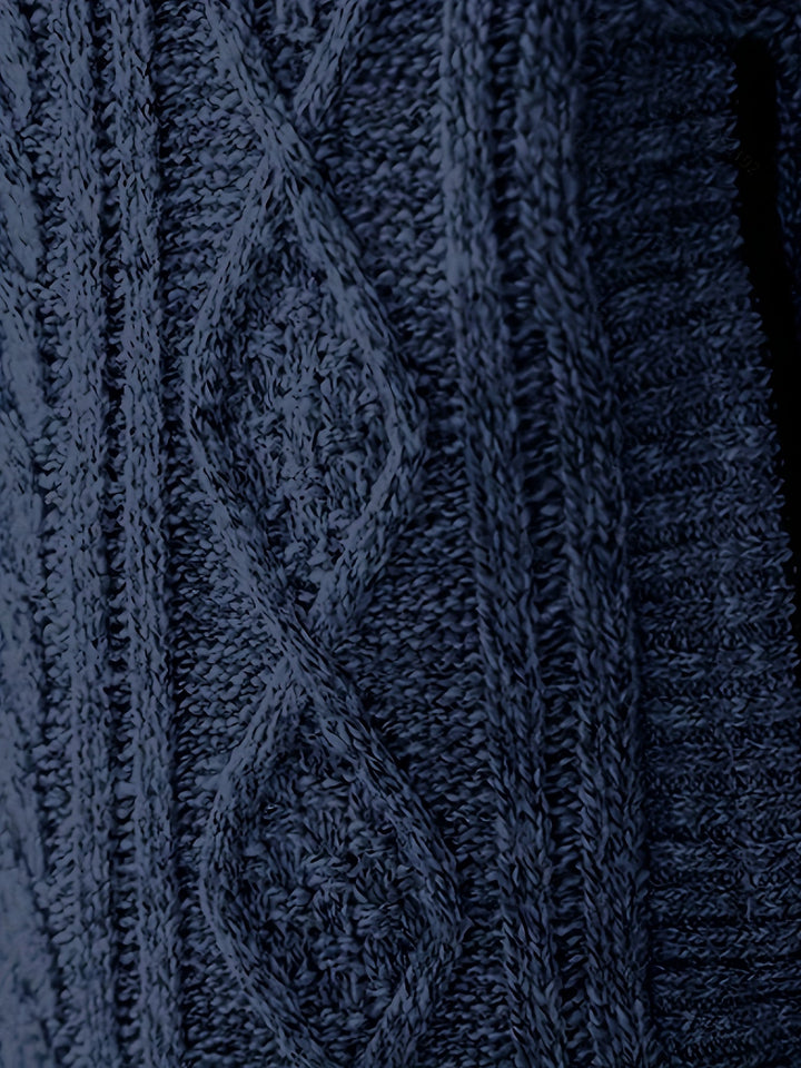 Walter | Tekstureret Full-Zip Cardigan