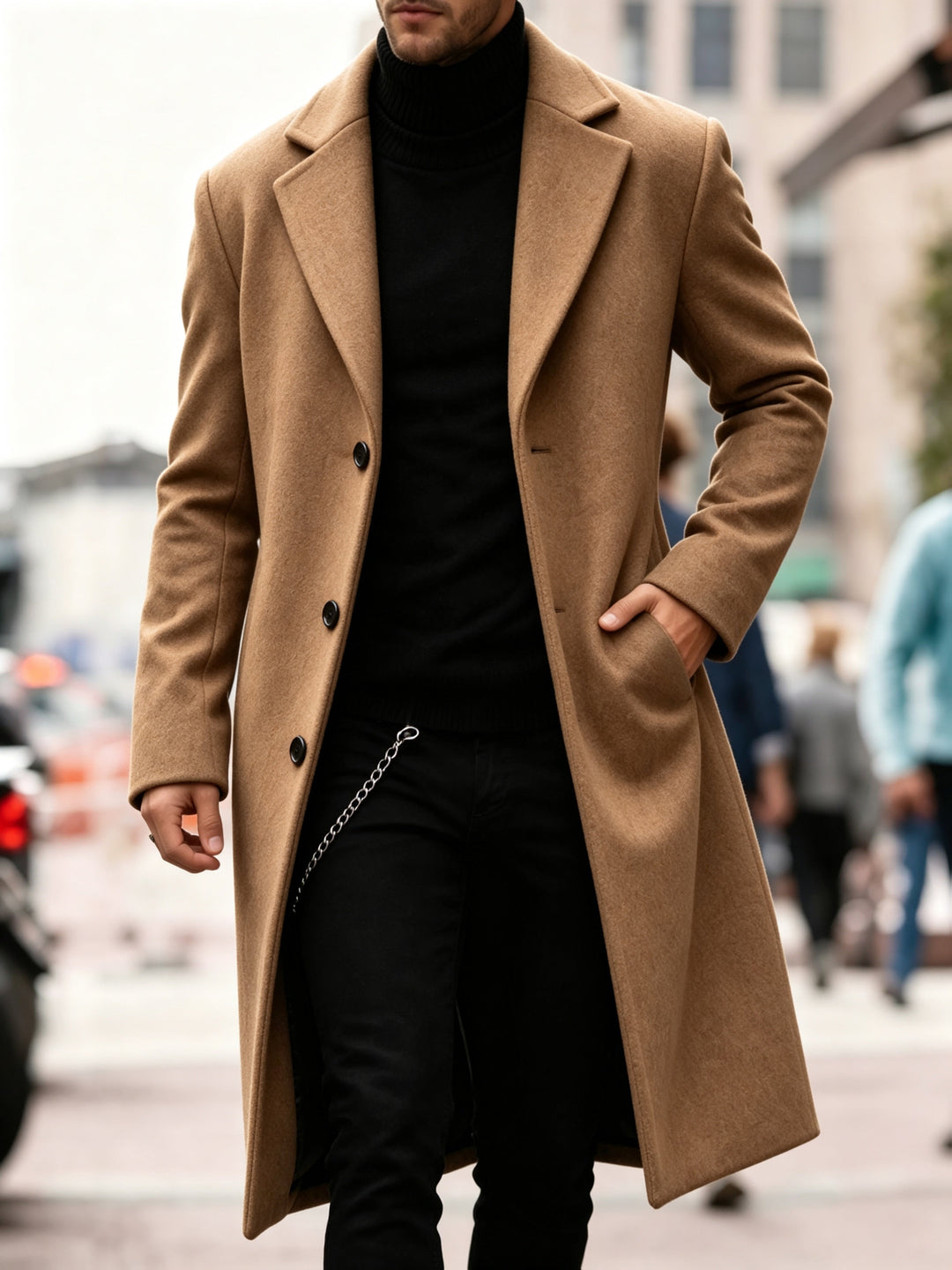 Chandler | Raffineret Lang Trench Coat