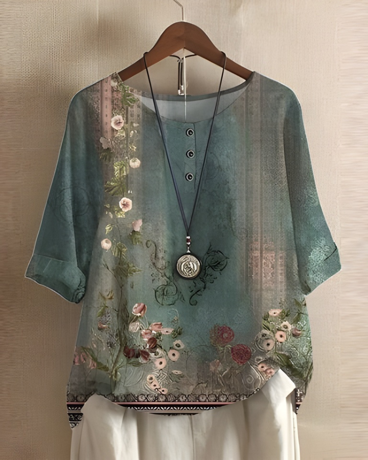 Fiona | Afslappet Sommer Boho Top