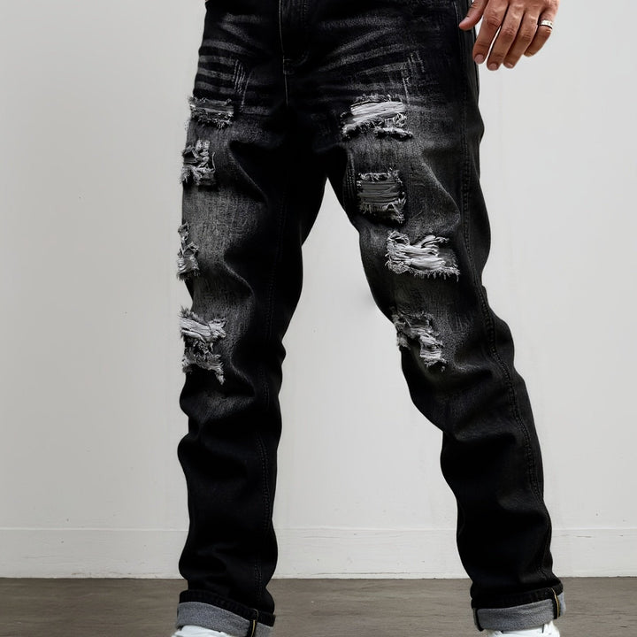 Caleb | Robust Straight-Leg Jeans