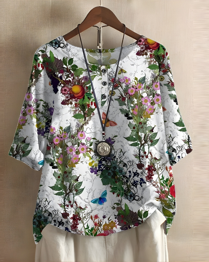 Fiona | Afslappet Sommer Boho Top