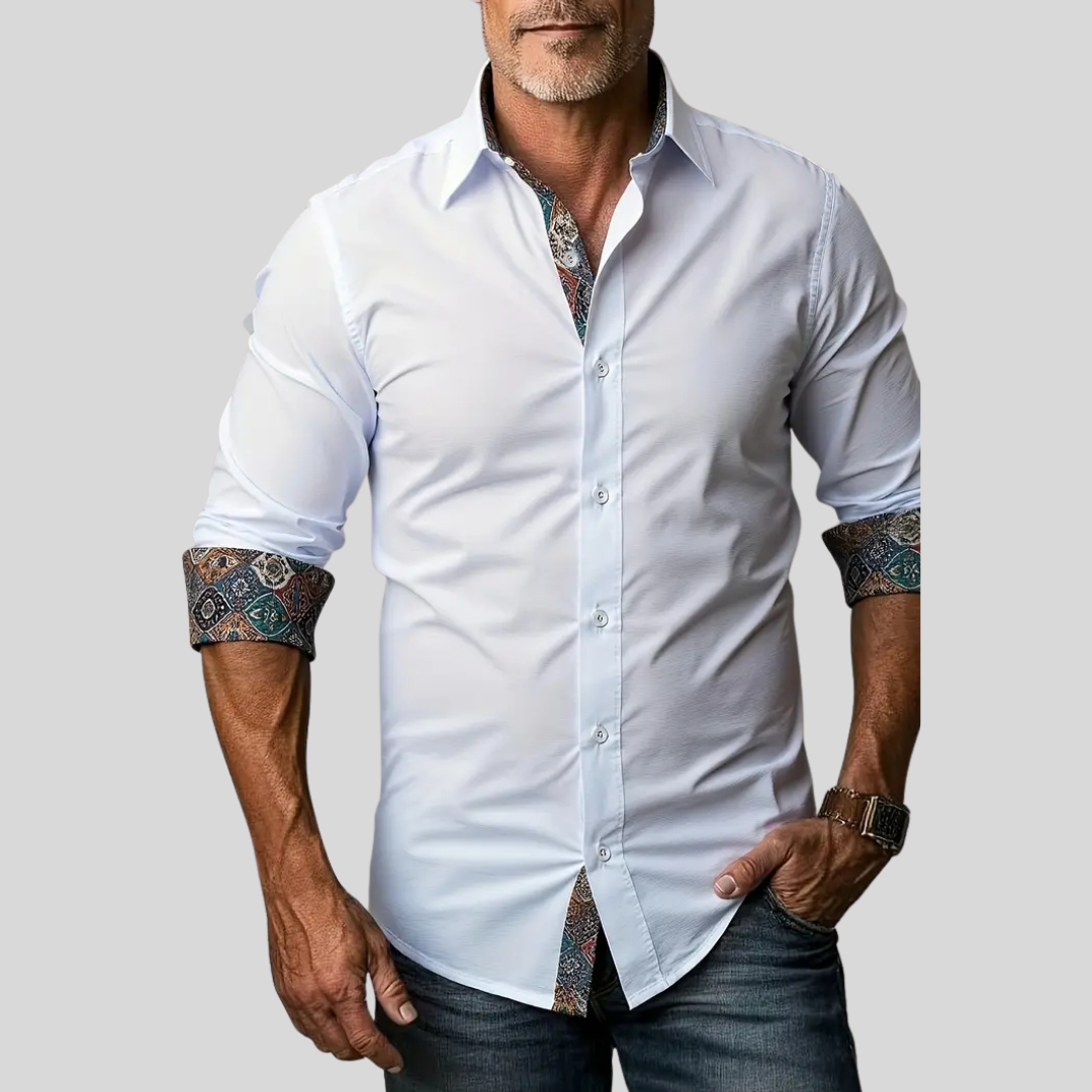 Theo | Skræddersyet Skjorte med Knapper