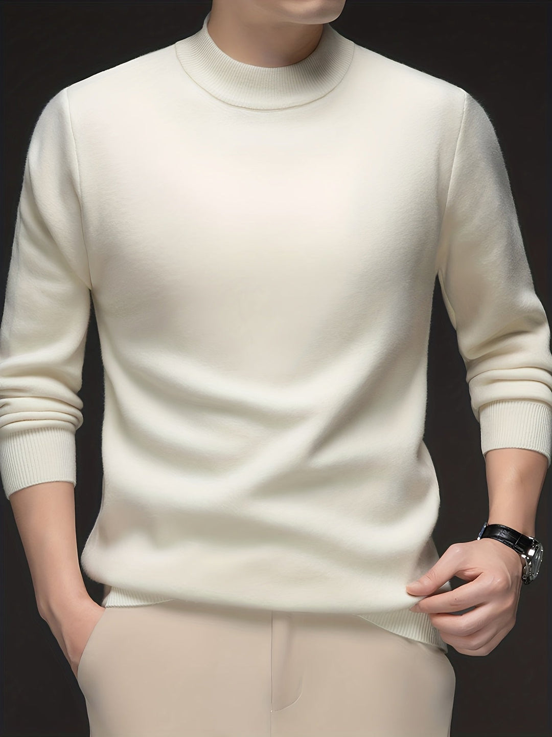 Everett | Raffineret Højhalset Sweater